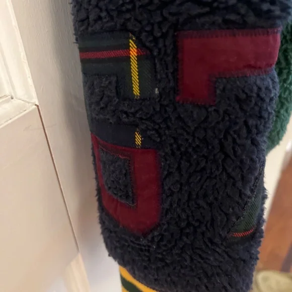 Ralph Lauren vintage bomber jacket // fleece